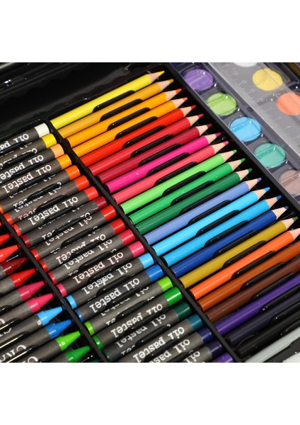 150pcs Resim Kalem Seti Çocuk Suluboya Kalem Boya Kalem Renk Kurşun Kırtasiye Seti Suluboya Kalem Kombinasyon Kırtasiye (Yurt Dışından) modelleri