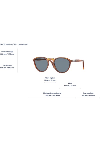 3286S 96/56 51/19 140 Unisex Güneş Gözlüğü indirimleri