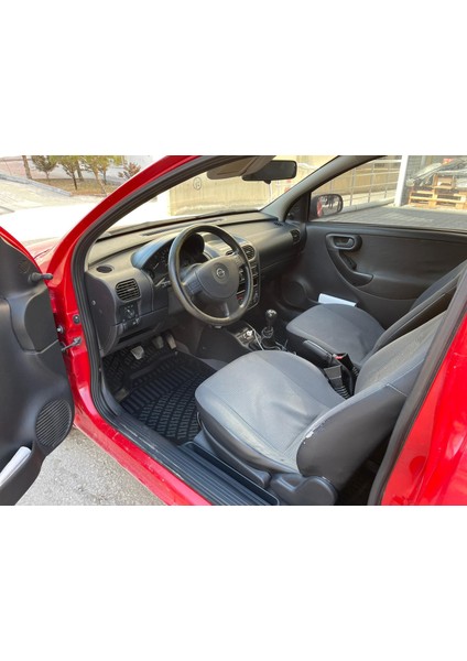 Opel Corsa C 3D Siyah Havuzlu Paspas 2000 ve 2006 fiyatları