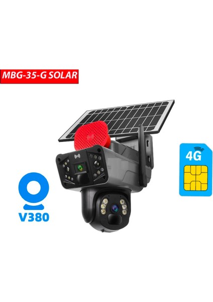 Solar Sistemli Güneş Enerjili Mbg-35-G Solar 4g Güvenlik Kamerası fiyatları
