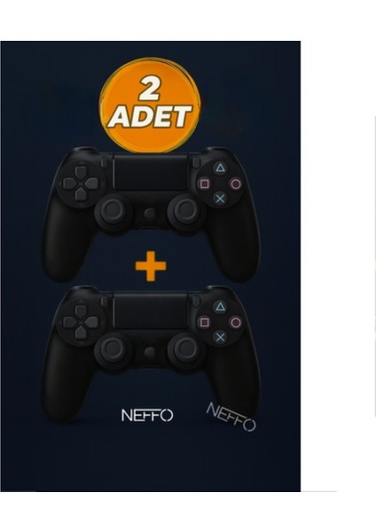 Doubleshock 4 Kablosuz Titreşimli Oyun Kolu 2 Adet – Ps4 / Pc Uyumlu, Çift Motorlu, Ergonomik Tasarım fiyatları