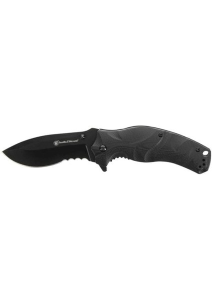 Smith Wesson® Black Ops Recurve Katlanır Tırtıklı Çakı 1136220 fiyatları