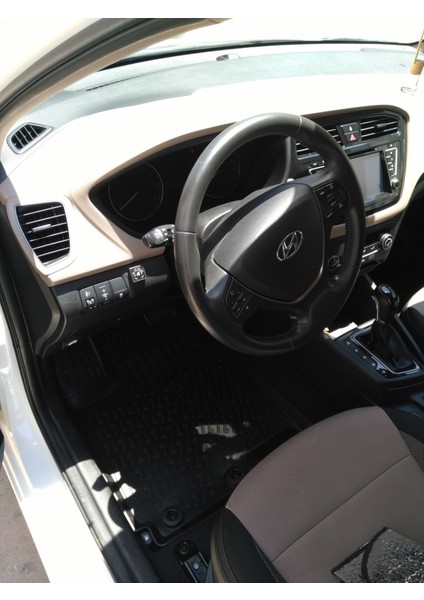 Hyundaı Accent Blue 3D Siyah Havuzlu Paspas 2010 ve 2018