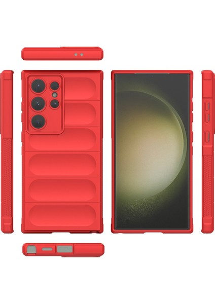 Samsung Galaxy S24 Ultra Uyumlu Kamera Korumalı Oyuklu Lüks Silikon Kapak indirimleri