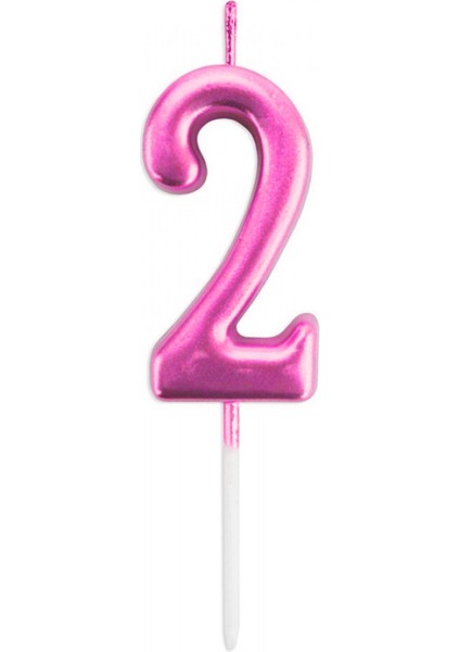 2 Rakam Mum Pembe