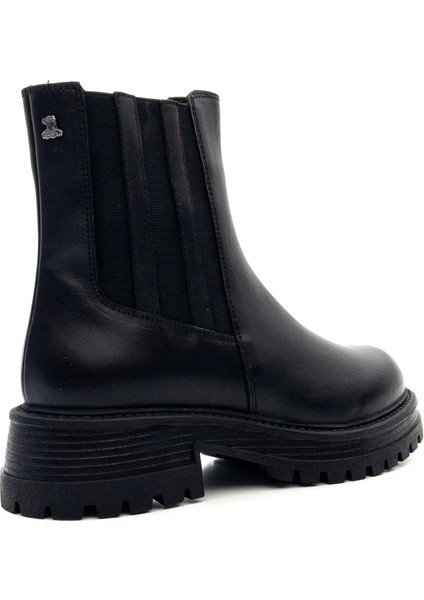2554651K Kadın Hakiki Deri Fermuarlı Chelsea Bot modelleri