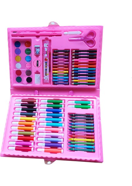 Çocuk Kırtasiye 86 Adet Boya Fırçası Kombinasyon Seti Boya Aletleri Boya Kalemleri Suluboya Kalemleri Hediyeler Yıkanabilir Sanat Boyama Araçları (Yurt Dışından) modelleri