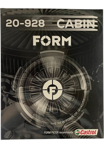 Castrol Form 20-928 Polen Filtresi | Ford Fiesta V / Ford Fusion