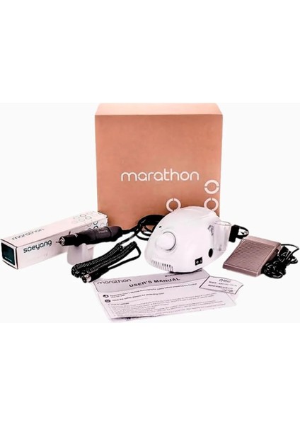 Marathon 3 Micromotor Elektrikli Tırnak Törpüsü 35000 Rpm