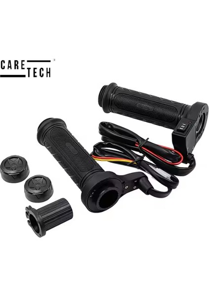 CT-E392 Elcik Isıtma Motosiklet 2 Kademeli Isıtma Geçmeli Takım Motosiklet Gidon Evrensel fırsatları