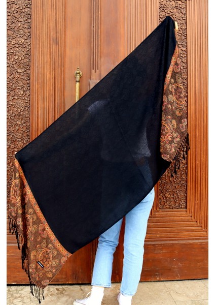 Cashmere Jakarlı Püsküllü Şal – 70X180 cm modelleri