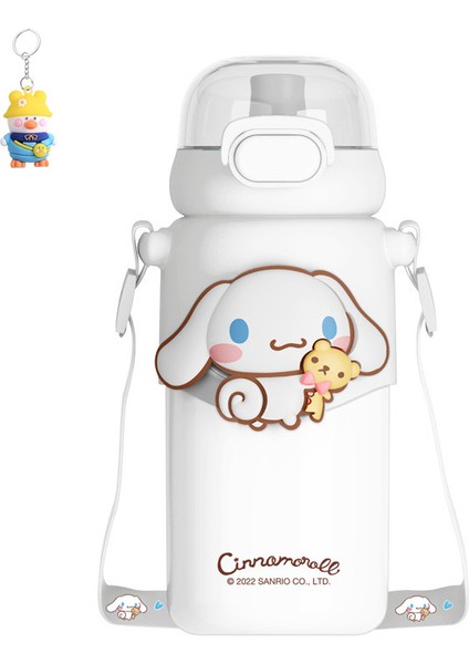 Sanrio Çocuk Termos Bardağı Kız Gıda Sınıfı 316 Ilkokul Öğrencileri Anaokulu Okulu Çapraz Vücut Taşınabilir Saman Bardağı (Yurt Dışından)