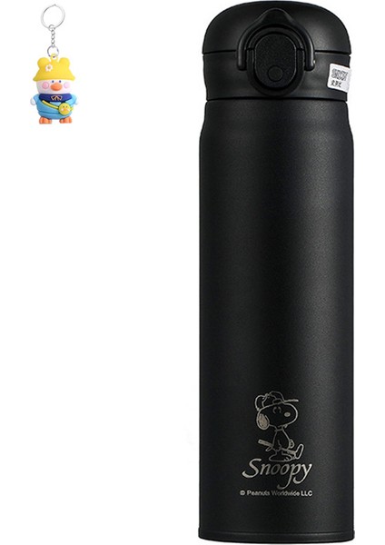 Snoopy Düz Sıçrayan Termos Bardağı Basit 316 Astar Bardağı Su Bardağı (Yurt Dışından)