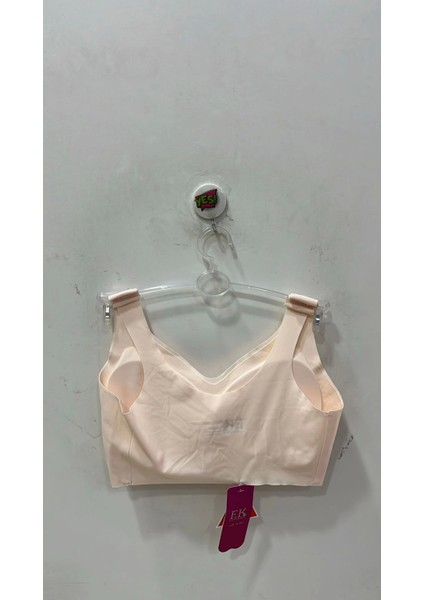 Kadın Lazer Kesim Pedli Seamless Bralet Sütyen Pudra - 301 fiyatları