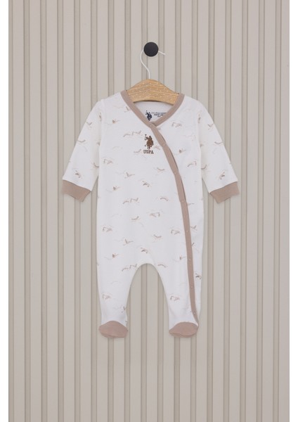 Erkek Bebek Krem Pijama Takım 50318258-VR071