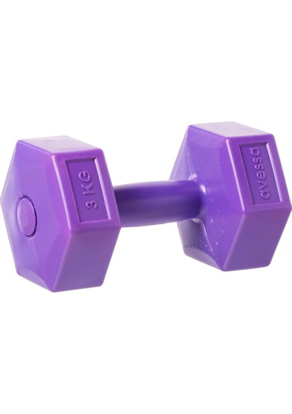 Plastik Dumbell Set 2 Adet 3 kg