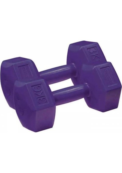 Plastik Dumbell Set 2 Adet 3 kg fırsatları