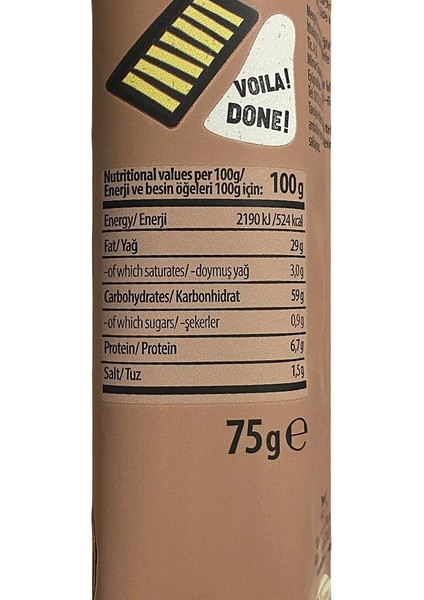 Sade Cips 75 gr fiyatları