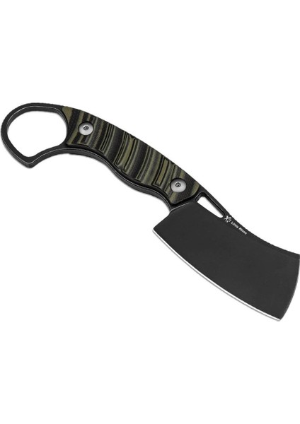 Little Rhino D2 Black Stonewashed Black & Od Green G10 Bıçak fiyatları