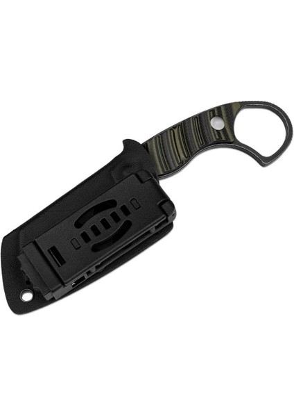 Little Rhino D2 Black Stonewashed Black & Od Green G10 Bıçak fırsatları