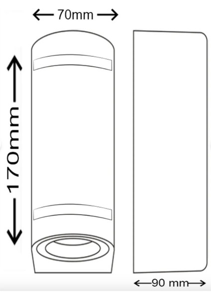 Ibiza Klasik Dış Mekan Duvar Apliği – Antrasit 2×GU10’LU Dekoratif Aydınlatma fırsatları