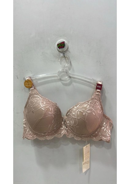 Kadın Dolgusuz Dantel Detaylı Mikro Sütyen Vizyon - 1108