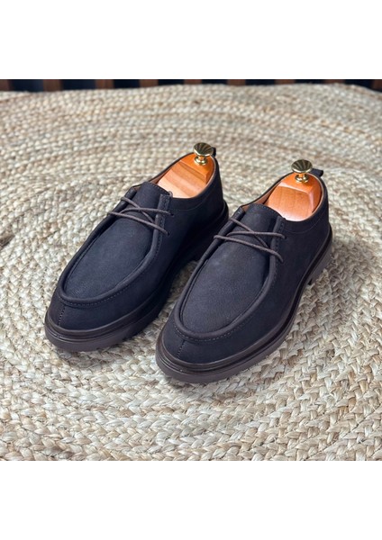 Modern Içi Naturel Deri Dışı Süet Klasik Ayakkabı M1258 modelleri
