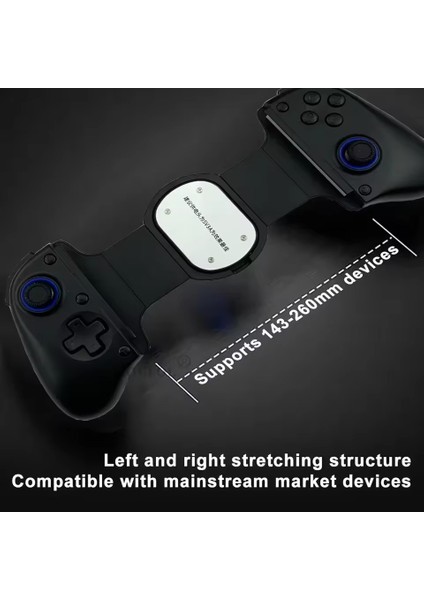 Bsp D11 S Kablosuz Oyun Denetleyicisi Android/apple Ios Tablet Için Ps3/ps4 Gamepad Soğutma Fanlı