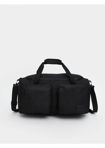 Lcw Accessorıes Siyah Çok Bölmeli Erkek Spor Çanta