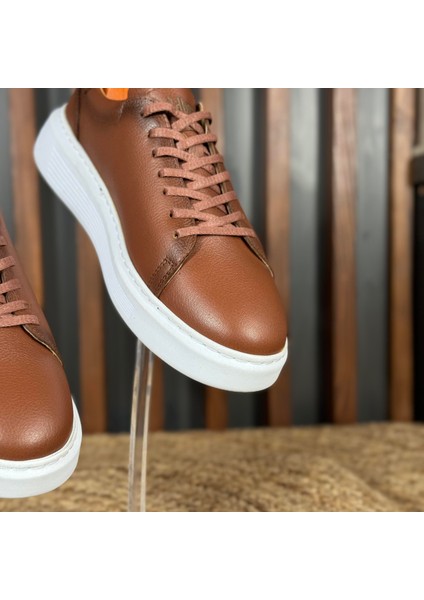 Iç Dış Naturel Deri Ayakkabı M1202 modelleri