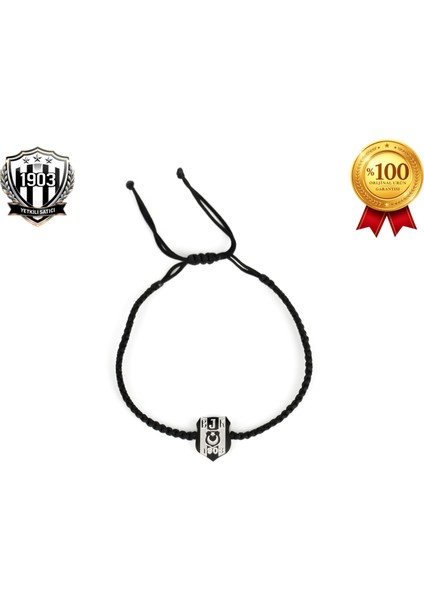 Siyah Makrome Bileklik