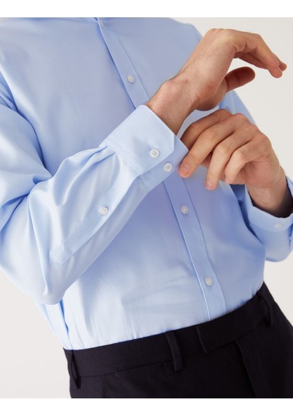 Saf Pamuklu Regular Fit Gömlek fırsatları