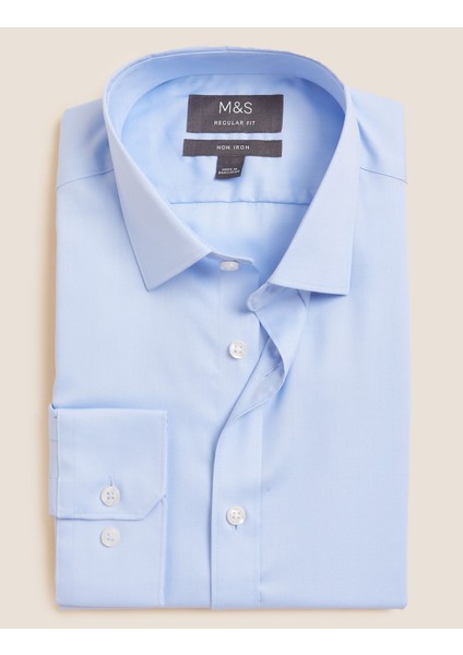 Saf Pamuklu Regular Fit Gömlek