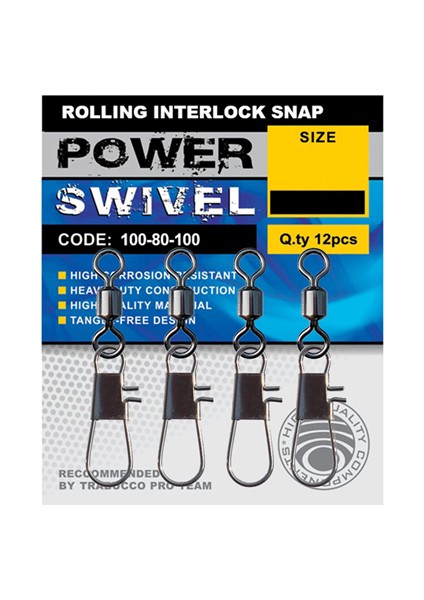 Rolling Interlock Snap Klipsli Fırdöndü