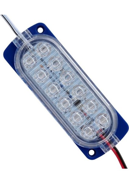 Parlak Yanıp Sönen Mavi 24 Volt 1.2 Watt 2835 Modül LED