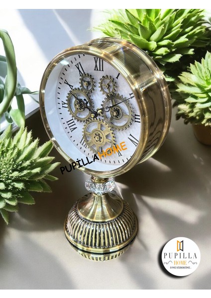 Masa Üstü Çarklı Metal Saat fiyatları