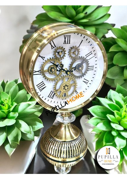 Masa Üstü Çarklı Metal Saat fırsatları