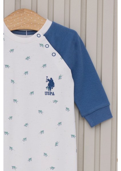 Erkek Bebek Mavi Pijama Takım 50318240-VR036 fiyatları