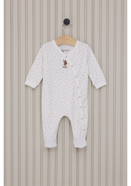 Erkek Bebek Krem Pijama Takım 50318238-VR071