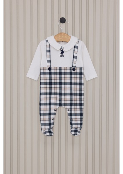 Erkek Bebek Krem Pijama Takım 50318275-VR071