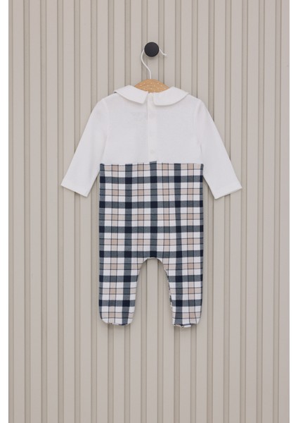 Erkek Bebek Krem Pijama Takım 50318275-VR071 modelleri