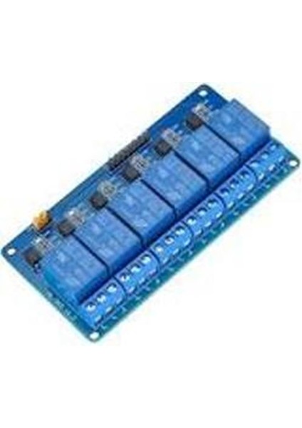Röle Kontrol Kartı 4 Kanal 5-30VDC Giriş , 4 Kanal 220VAC 10A Röle Çıkış