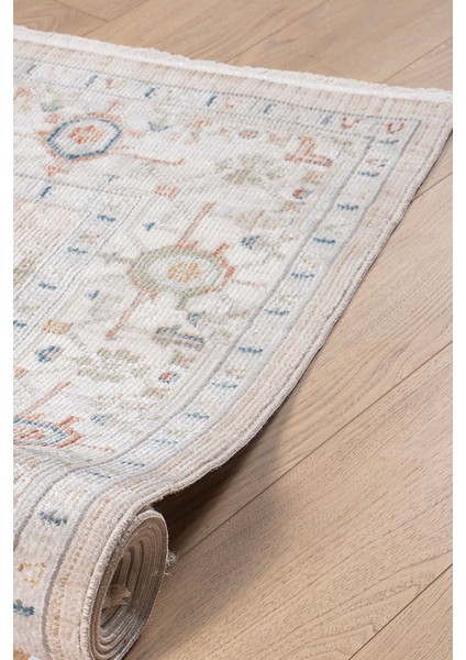 Vintage, Etnik Desenli Sanatsal Cross Dokuma Salon ve Oturma Odası Halısı fırsatları