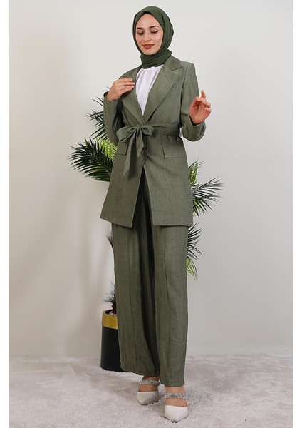 Başak Pantolonlu Takım Soft Yeşil fırsatları