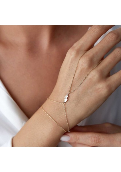 Kenarı Taşlı Şimşek Şahmeran