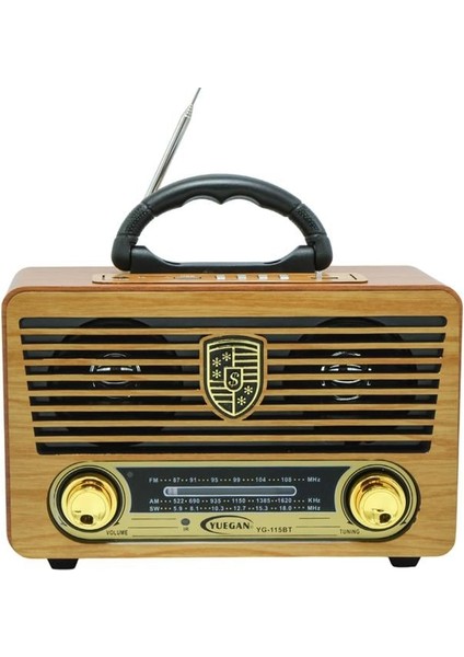 MV-115BT USB - Sd - Fm - Bluetooth Destekli Nostaljik Radyo indirimleri