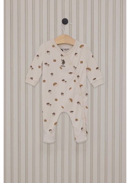 Erkek Bebek Krem Pijama Takım 50318273-VR071