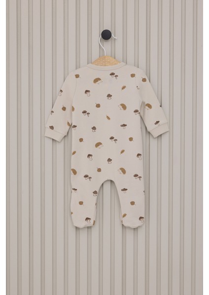 Erkek Bebek Krem Pijama Takım 50318273-VR071 modelleri