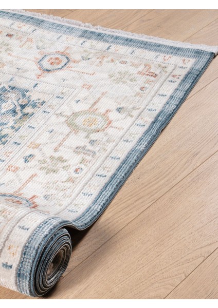 Vintage, Etnik Desenli Sanatsal Cross Dokuma Salon ve Oturma Odası Halısı fırsatları