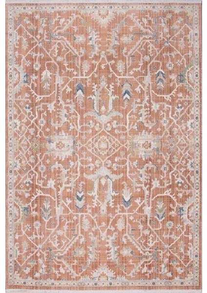 Vintage, Etnik Desenli Sanatsal Cross Dokuma Salon ve Oturma Odası Halısı